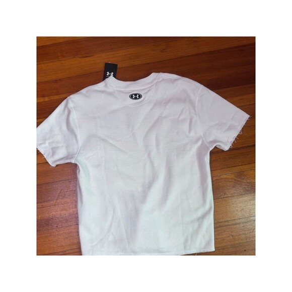 Under Armour Originators Heavyweight Short Sleeve Crew 1366413 White Mens Medium - Picture 3 of 8
